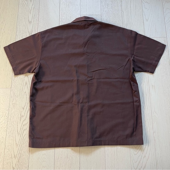 Vintage 90s Y2K steady last call mens retro tiki theme embroidered bowling shirt - Picture 12 of 13